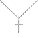 Подвеска из белого золота с бриллиантами