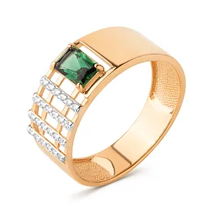 Кольцо из красного золота