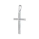 Подвеска из белого золота с бриллиантами