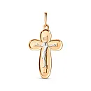 Крест из красного золота