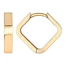 Серьги из красного золота