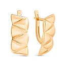 Серьги из красного золота
