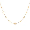 Колье из красного золота