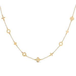 Колье из красного золота