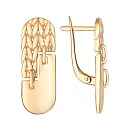 Серьги из красного золота