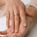 Кольцо из красного золота