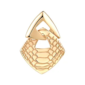 Подвеска из красного золота