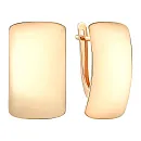 Серьги из красного золота