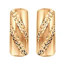 Серьги из красного золота