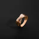 Кольцо из красного золота