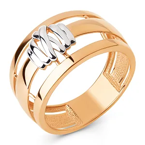 Кольцо из красного золота