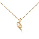 Подвеска из красного золота