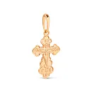 Крест из красного золота