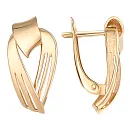 Серьги из красного золота