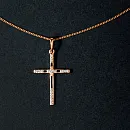 Подвеска из красного золота