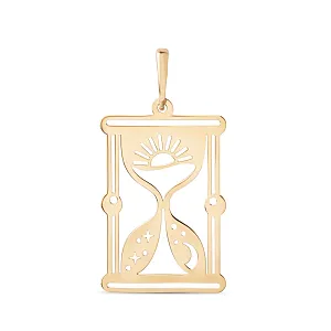 Подвеска из красного золота