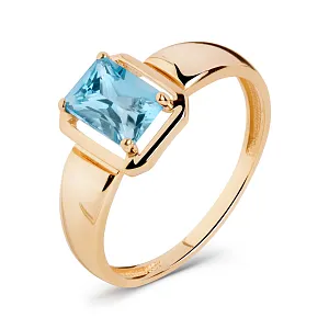 Кольцо из красного золота