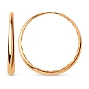 Серьги из красного золота