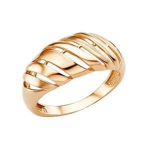 Кольцо из красного золота