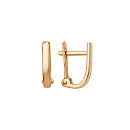 Серьги из красного золота