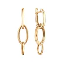 Серьги из красного золота