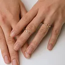 Кольцо из красного золота