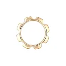 Подвеска из красного золота