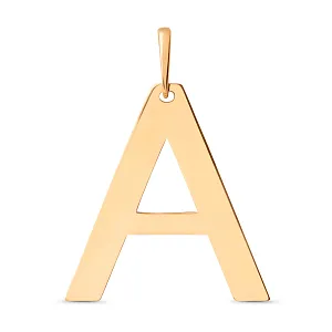 Подвеска из красного золота