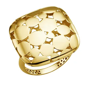 Кольцо из желтого золота