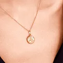 Подвеска из красного золота