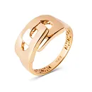 Кольцо из красного золота