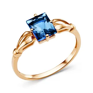 Кольцо из красного золота