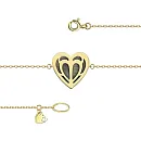 Браслет из желтого золота