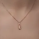 Подвеска из красного золота