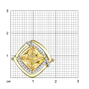 Кольцо из желтого золота