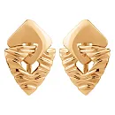 Серьги из красного золота