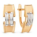 Серьги из красного золота