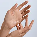 Крест из красного золота