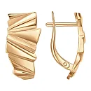 Серьги из красного золота