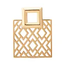 Подвеска из красного золота