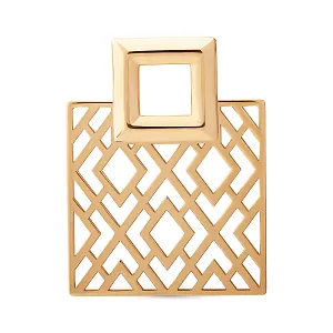 Подвеска из красного золота