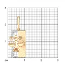 Подвеска из красного золота с фианитами