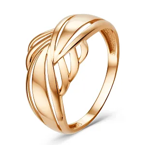 Кольцо из красного золота