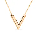 Колье из красного золота