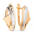 Серьги из красного золота