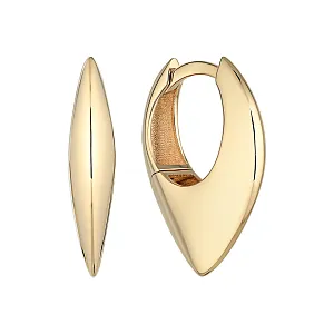 Серьги из красного золота