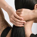 Кольцо из красного золота с фианитами