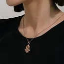 Подвеска из красного золота