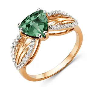 Кольцо из красного золота