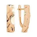 Серьги из красного золота